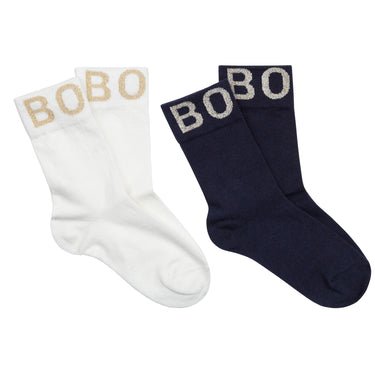 Set de calcetines BOSS blancos para niños
